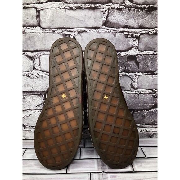 Dr. Martens Samira Burgundy Black Plaid Fabric Lace Casual Shoes Women Sz 11M US - Picture 15 of 16